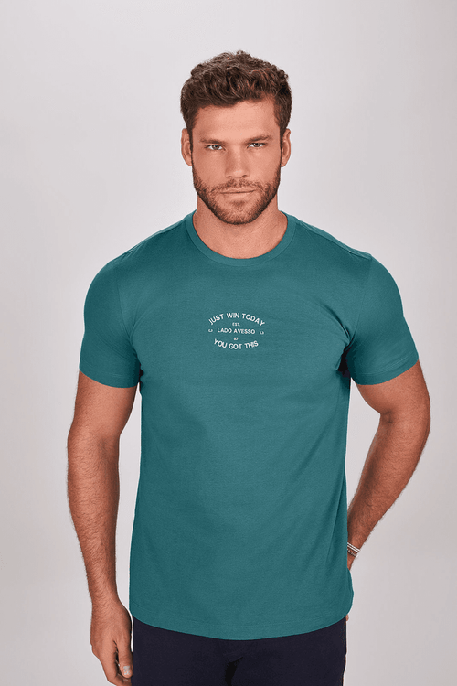 CAMISETA MANGA CURTA JUST WIN