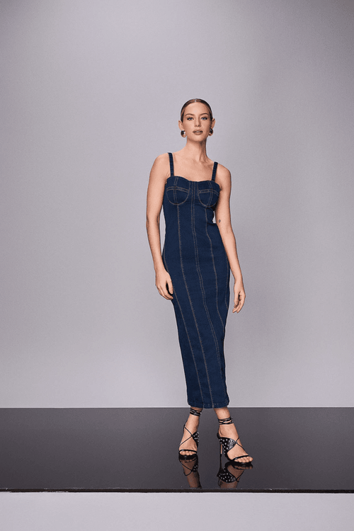 VESTIDO MIDI JEANS