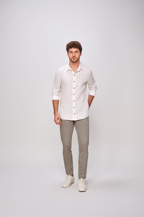 CALÇA SKINNY CUTTED ALFAIATARIA