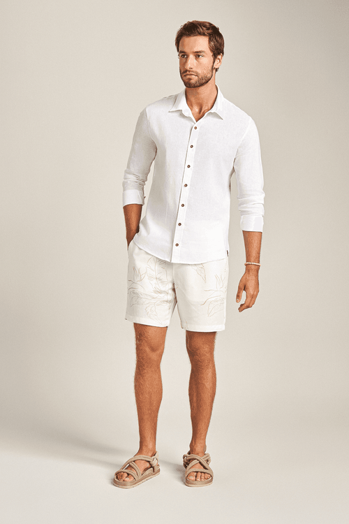 SHORTS SUNSET ESTAMPA OÁSIS