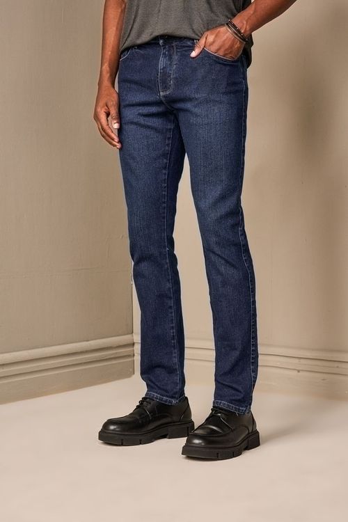 CALÇA JEANS SLIM BÁSICA