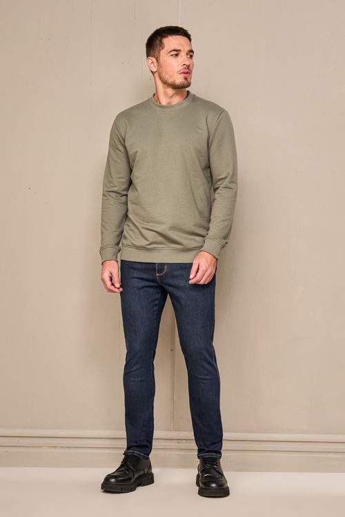 CALÇA JEANS SKINNY INTENSE BLUE