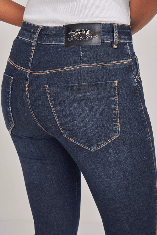 CALÇA JEANS CINTURA ALTA MIGNON
