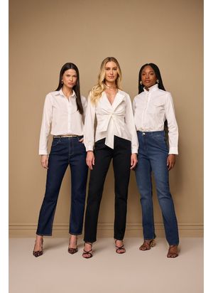 CALÇA JEANS NEW STRAIGHT