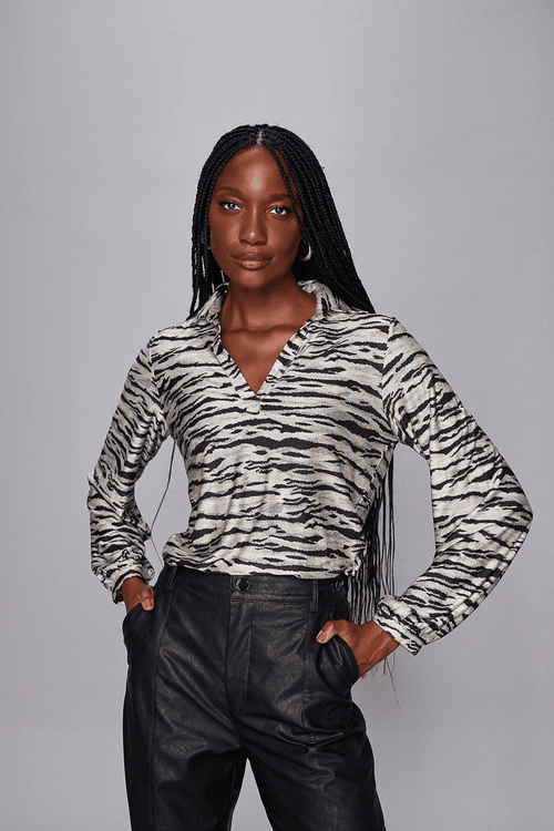CAMISA ESTAMPA SHINE ANIMAL