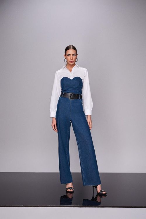 JUMPSUIT JEANS TOMARA QUE CAIA