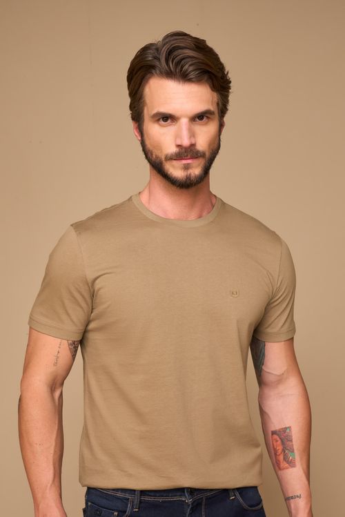CAMISETA REGULAR FIT MEIA MALHA
