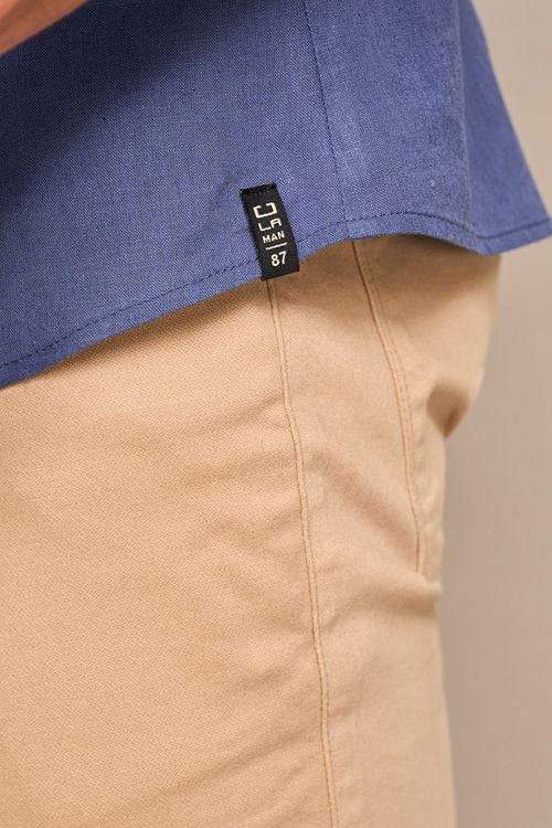 CAMISA MANGA CURTA LINHO
