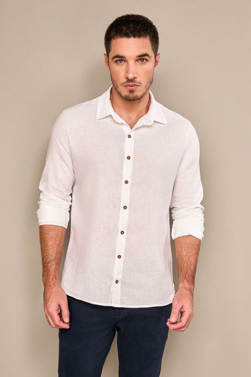 CAMISA MANGA LONGA LINHO
