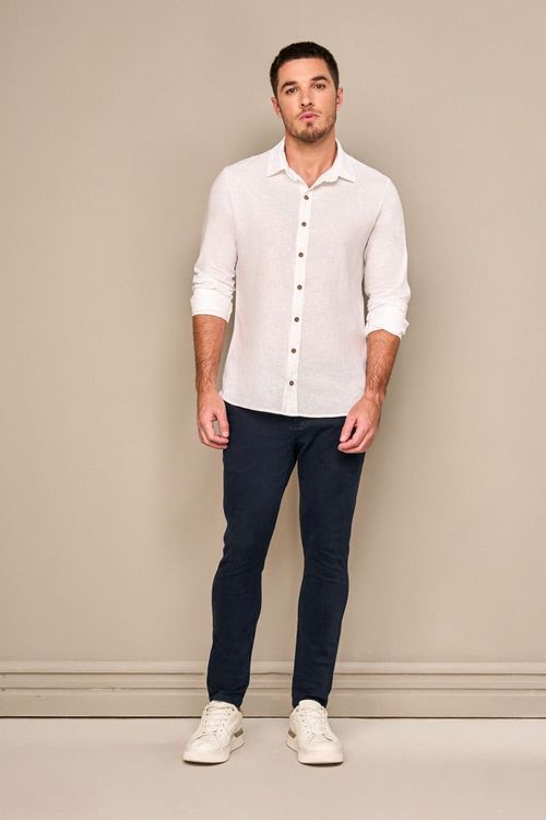 CAMISA MANGA LONGA LINHO
