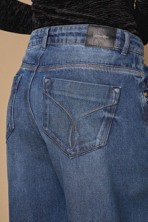 CALÇA JEANS BARREL