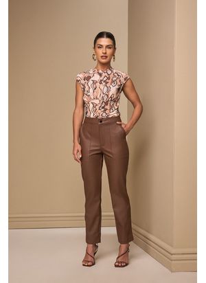 CALÇA NEW TRAIGHT MATERIAL SINTÉTICO