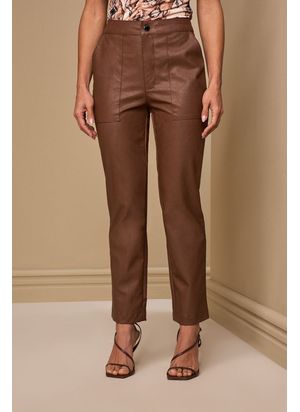 CALÇA NEW TRAIGHT MATERIAL SINTÉTICO