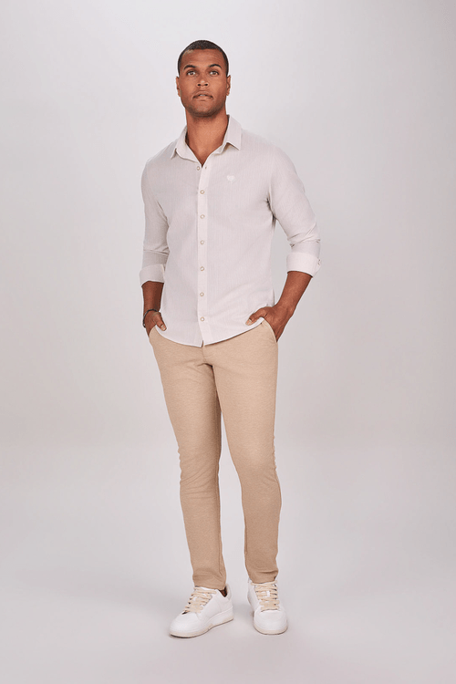 CALÇA ALFAIATARIA JACQUARD
