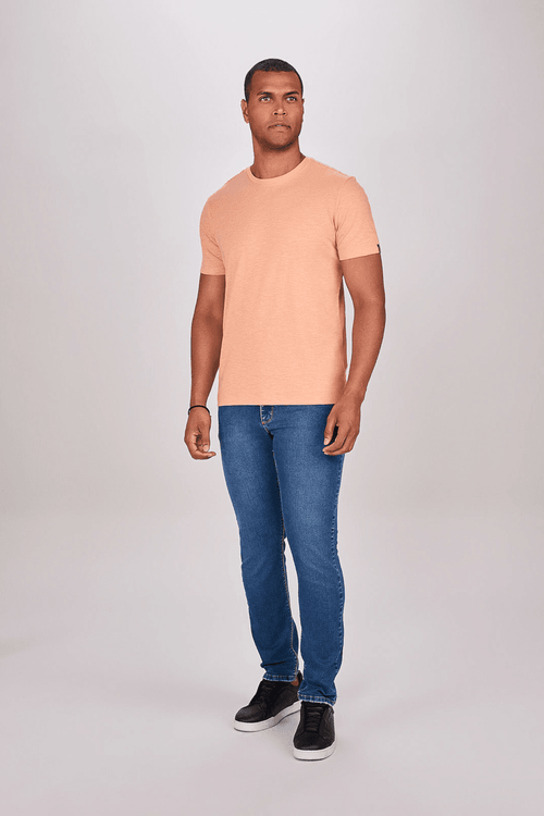 CALÇA JEANS RETA MÉDIA