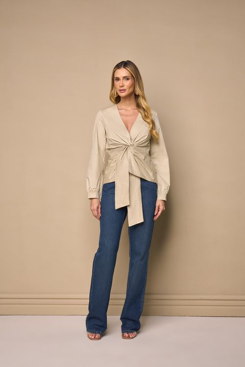 CAMISA TRICOLINE DECOTE V