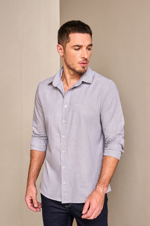 CAMISA MANGA LONGA LISTRAS