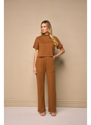CALÇA TRICOT RELAX