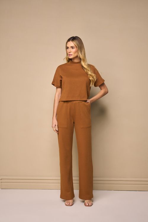 CALÇA TRICOT RELAX