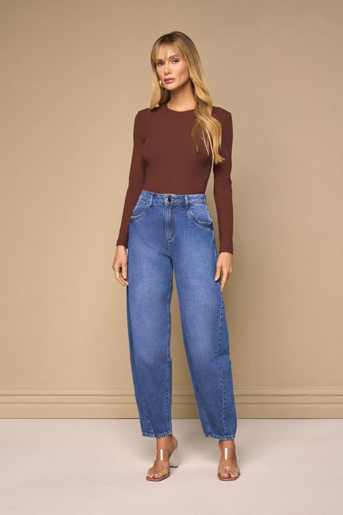 BLUSA  BÁSICA DECOTE REDONDO