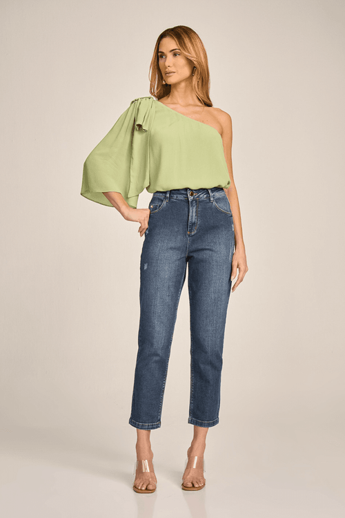 CALÇA JEANS MOM