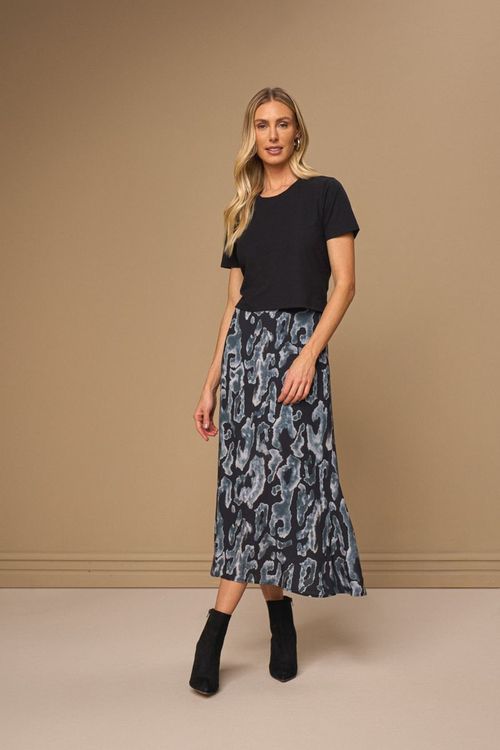 SAIA MIDI EM VISCOSE