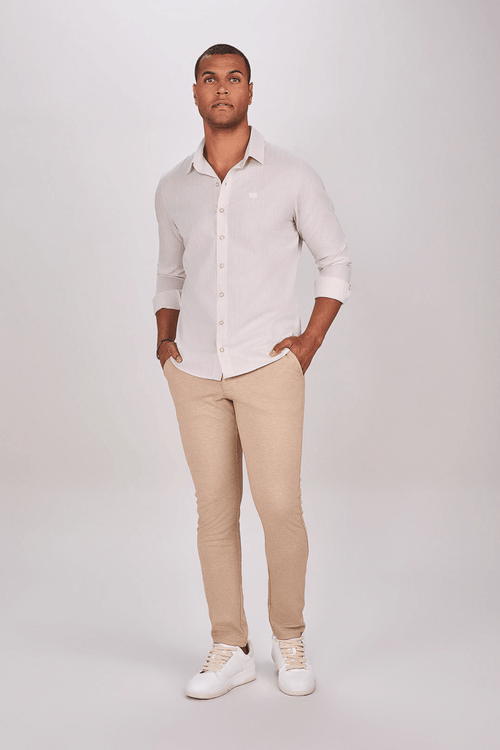 CALÇA ALFAIATARIA JACQUARD
