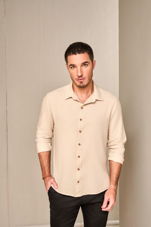 CAMISA REGULAR FIT LINHO