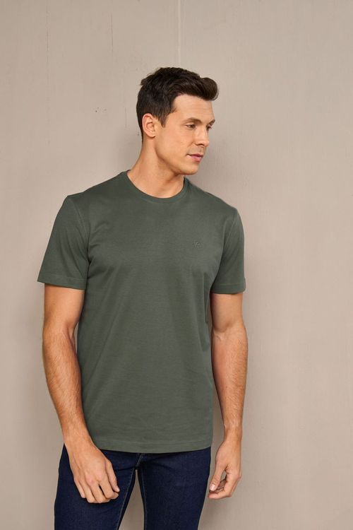 CAMISETA MANGA CURTA PIMA