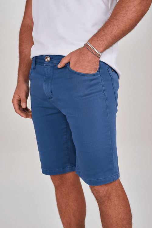BERMUDA RETA SOFT DENIM