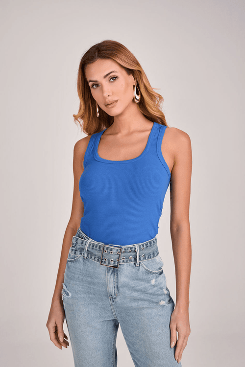 BLUSA DECOTE REDONDO