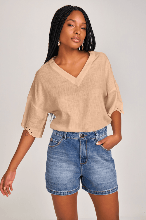 BLUSA MANGA 3/4