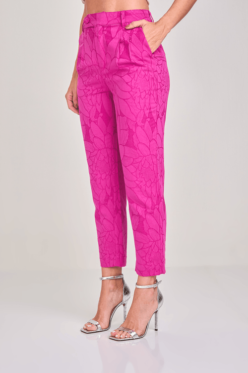 CALÇA ALFAIATARIA COM PREGAS L126087