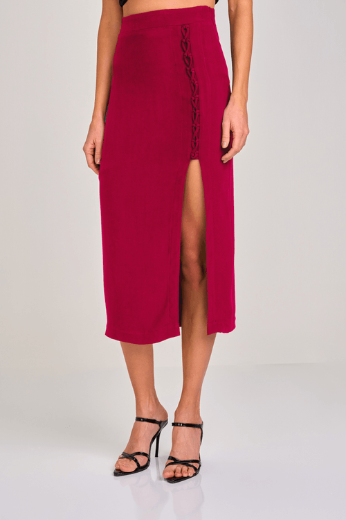 SAIA MIDI DE VISCOSE