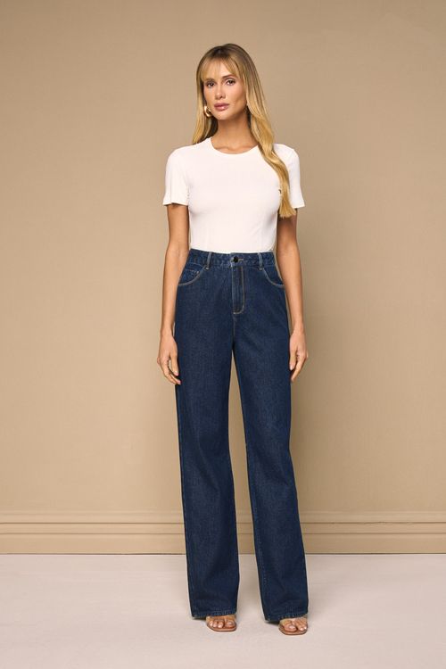BLUSA CROPPED COM GOLA REDONDA