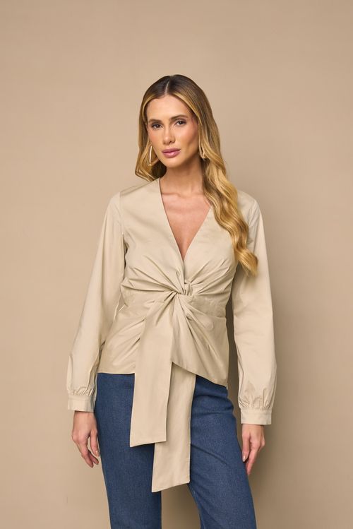 CAMISA TRICOLINE DECOTE V