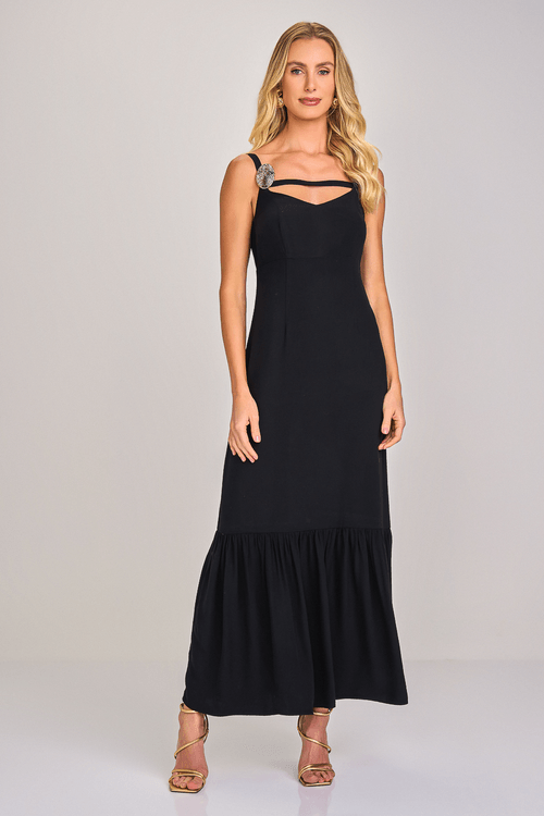 VESTIDO LONG MIDI