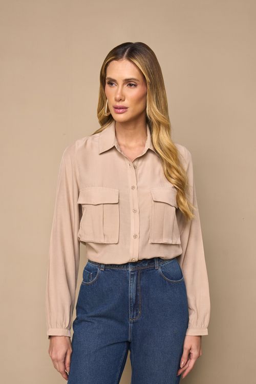CAMISA DE TECIDO PLANO