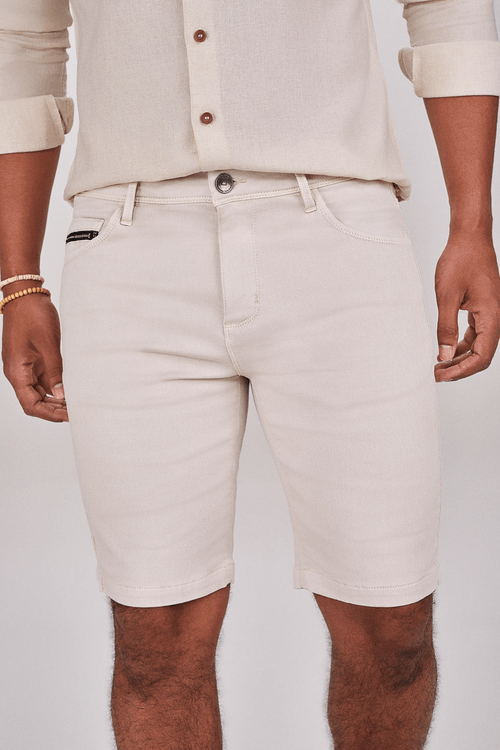 BERMUDA RETA SOFT DENIM
