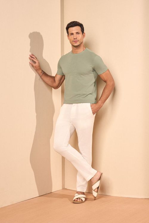 CALÇA ALFAIATARIA LINHO