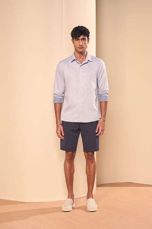 CAMISA MANGA LONGA MESCLADA