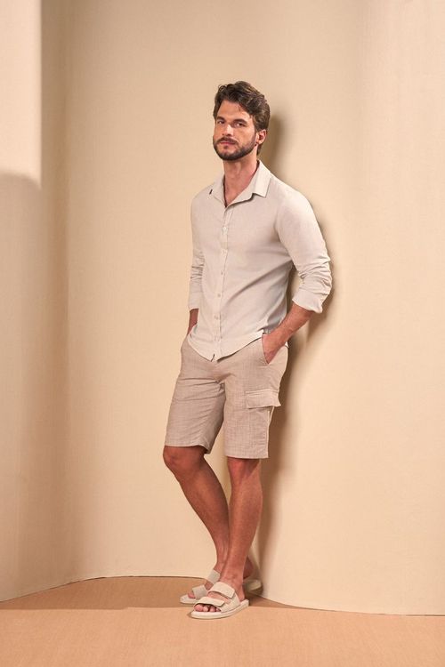 CAMISA MANGA LONGA LINHO