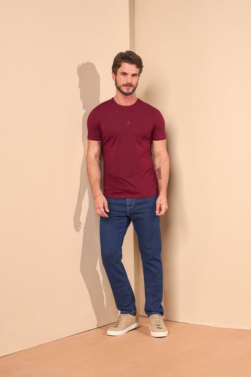 CALÇA JEANS TRADICIONAL DARK INDIGO