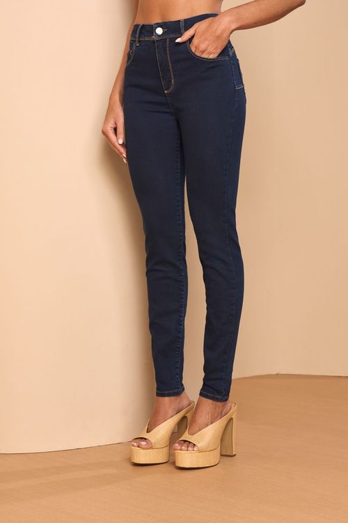 CALÇA JEANS B. UP JEGGING INTENSE BLUE