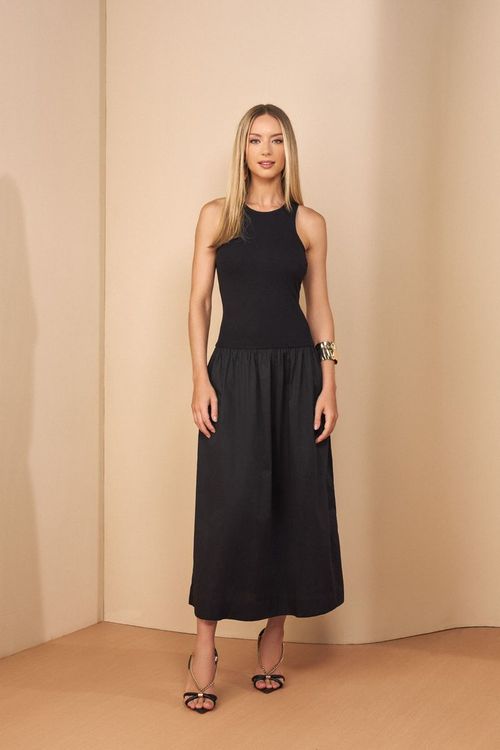 VESTIDO CINTURA BAIXA
