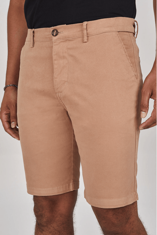 BERMUDA RETA ALFAIATARIA COM ELÁSTICO