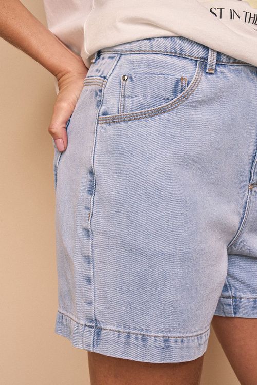 SHORTS JEANS MOM