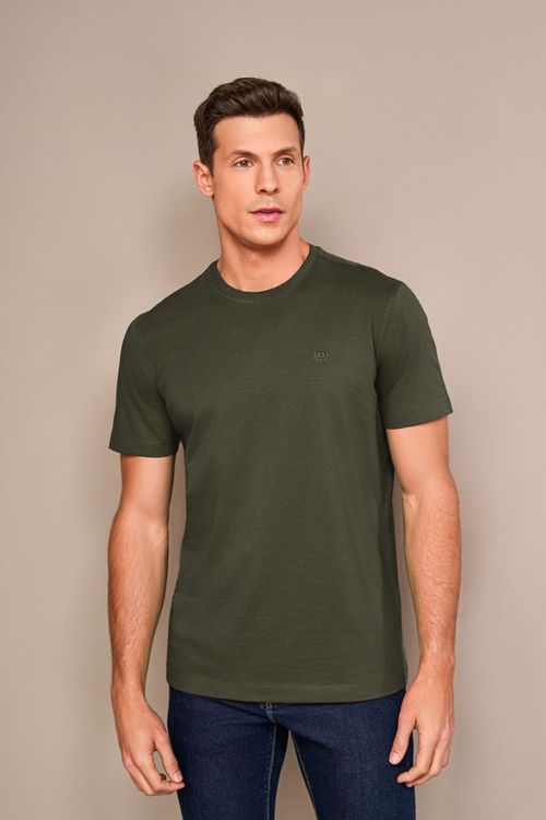 CAMISETA MANGA CURTA PIMA