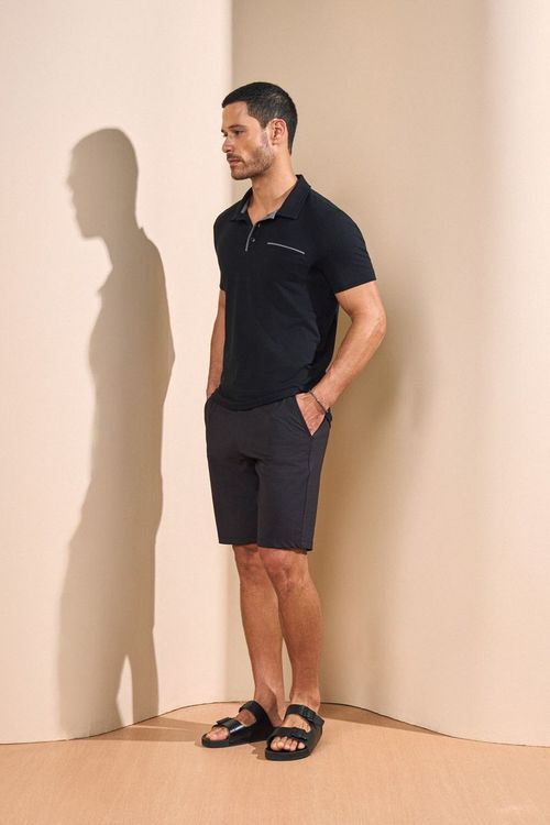 PÓLO SLIM CONTRASTE