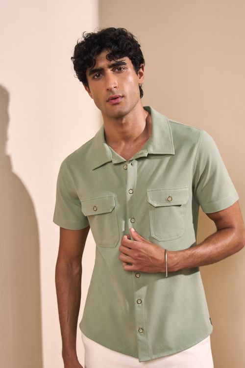 CAMISA MANGA CURTA PIQUET